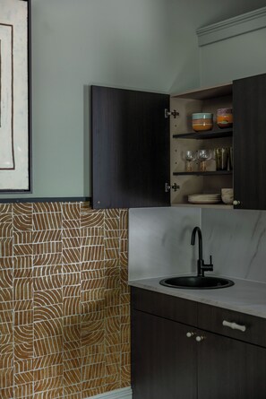 Estudio Premier, vistas al parque | Ropa de cama de alta calidad y colchones con acolchado adicional