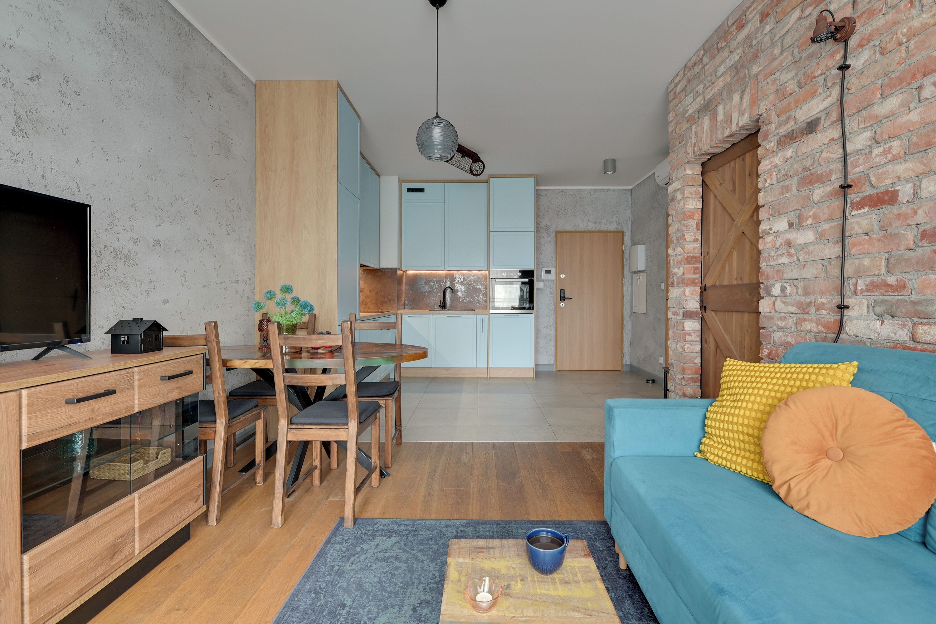 Superior Apartment, 1 Bedroom | Living area | Flat-screen TV