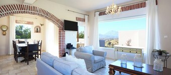 Traditional villa in a serene environment with amazing sea view in Listaros