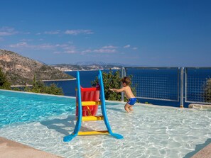 Pool - Corali, your dream summer villa getaway w/t salt water pool! (Sivota Lefkadas)