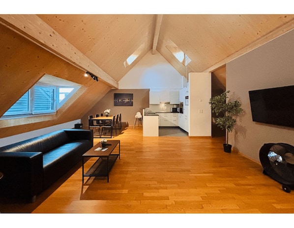 Comfort-Apartment, Blick auf den Innenhof