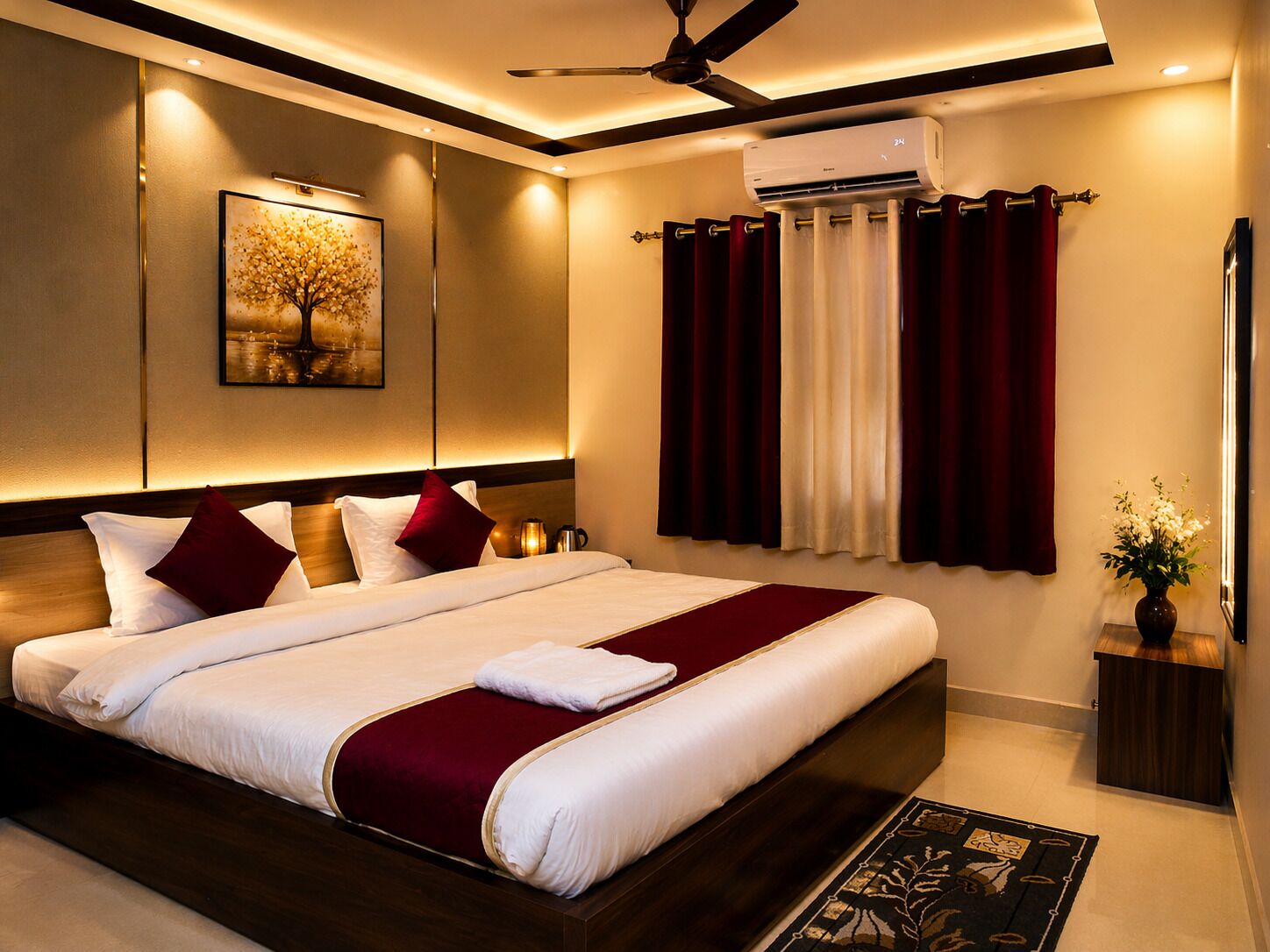 Economy Double Room | Premium bedding, blackout drapes, soundproofing, free WiFi