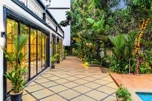 Fachada da propriedade