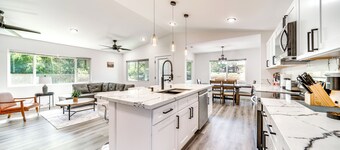 Close to Hiking & Beaches: Modern Keaau Home!