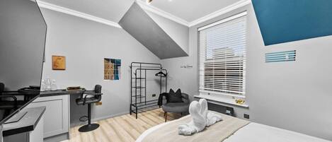 1 chambre, fer et planche à repasser, Wi-Fi, draps fournis