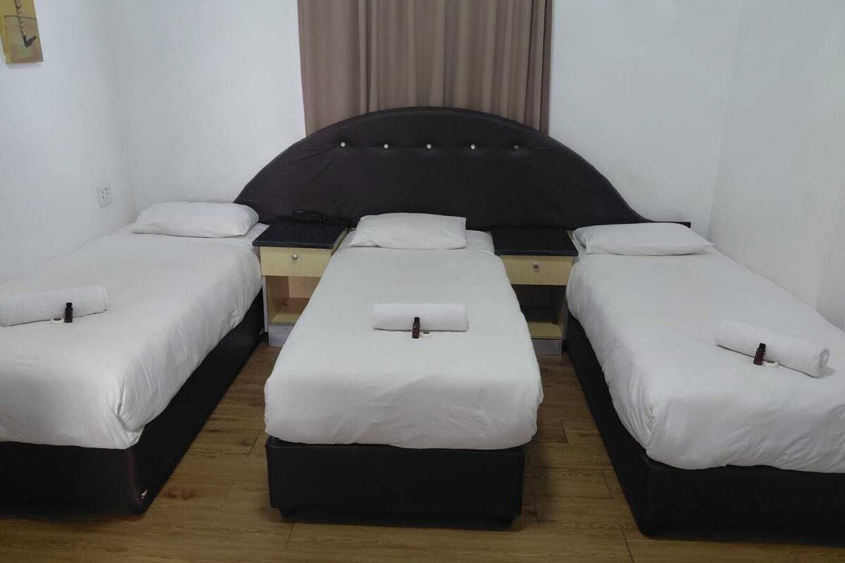 Family Room, Multiple Beds | In-room safe, desk, laptop workspace, blackout drapes