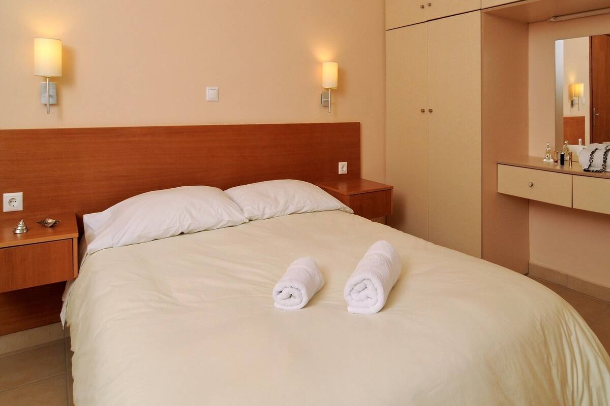 Villa, 3 slaapkamers, niet-roken, uitzicht op zee | Een strijkplank/strijkijzer, gratis wifi