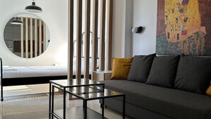 Comfort-huvila, merinäköala, meren rannalla | Oleskelualue