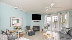 TV - Jetty's Break-Beautiful 3 Bedroom Condo steps from the beach! (Ocean City)