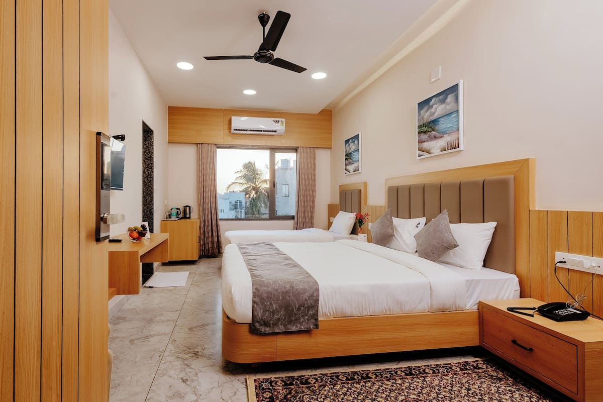 Quarto premier | 1 quarto, cortinas blackout