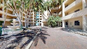 Condo, 3 Bedrooms | Exterior - Sandarac 502b: Beachfront 3br Condo W/ Pool & Views 3 Bedroom Condo (Fort Myers Beach)