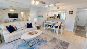 Condo, 2 Bedrooms | Living area - Seacrest 212 2 Bedroom Condo (Fort Walton Beach)
