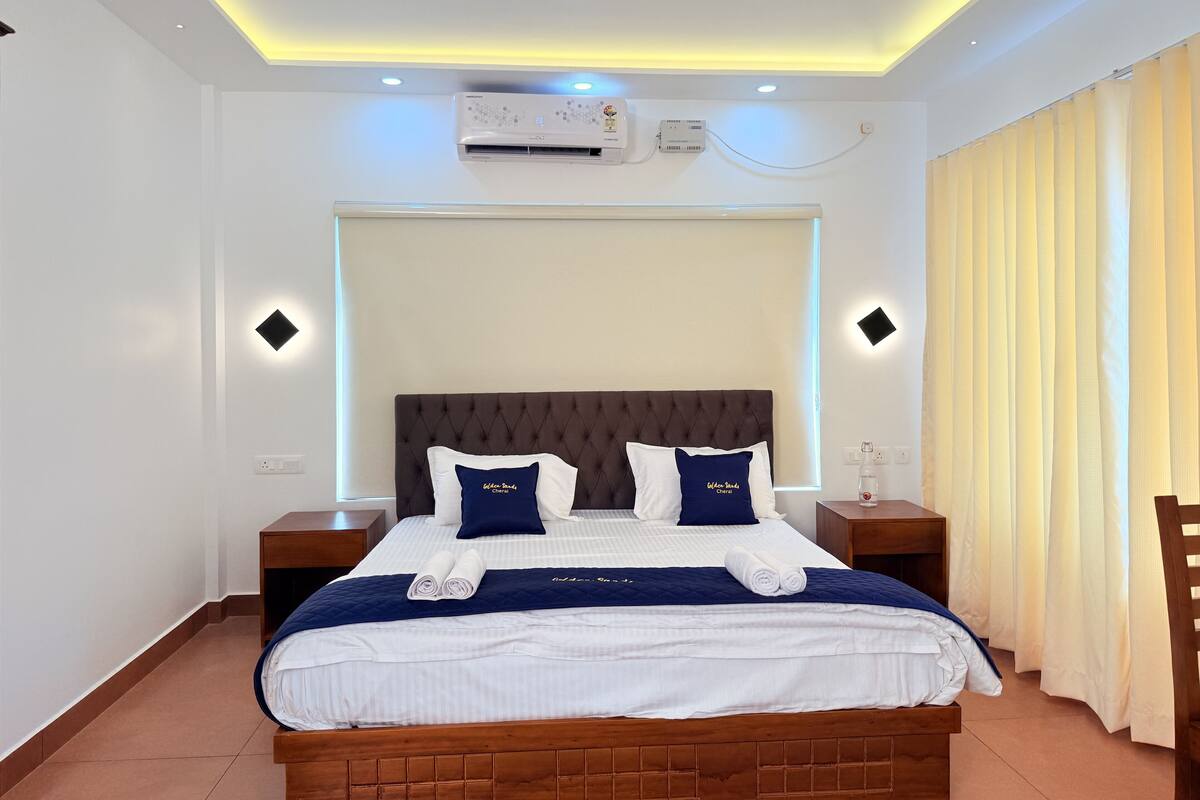 1 quarto, frigobar, individualmente mobiliados, quartos à prova de som