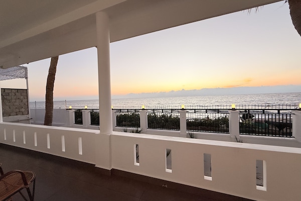 Deluxe Villa, Beach View | Terrace/patio