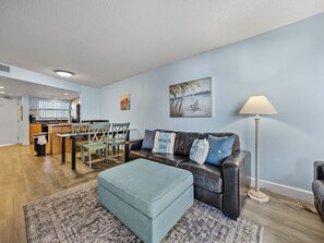 TV - Coastal Gem | Gulf Views + Walk to Fun (St. Pete Beach)