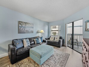 TV - Coastal Gem | Gulf Views + Walk to Fun (St. Pete Beach)