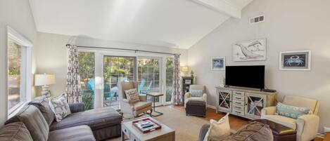 Televisión y oficina