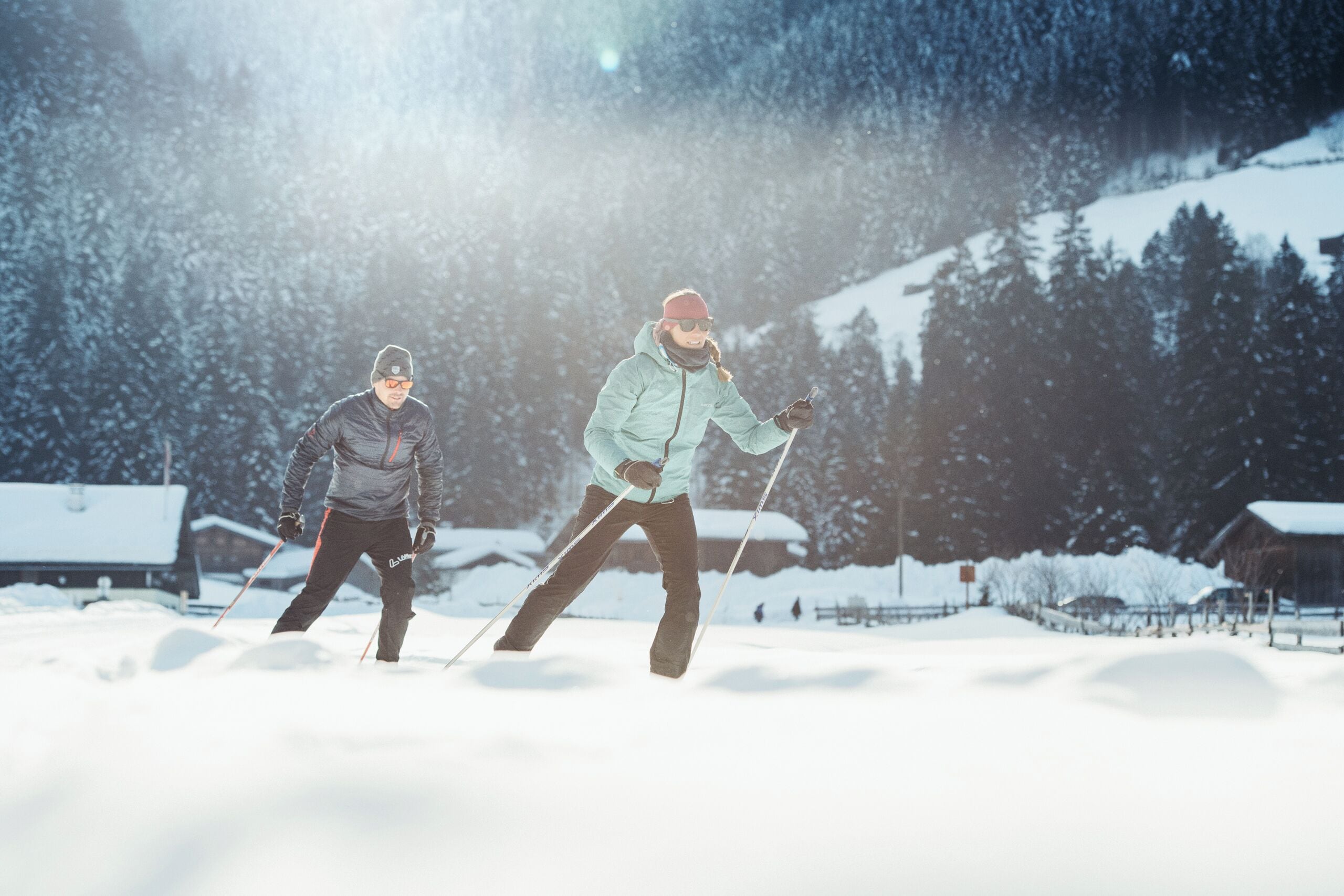 Skiing