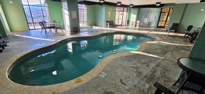 Indoor pool - Moonlight Lodge Family Cabin (Pigeon Forge)