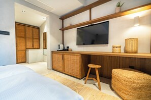 1 soverom og sengetøy