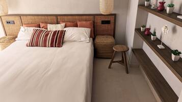 1 soverom og sengetøy