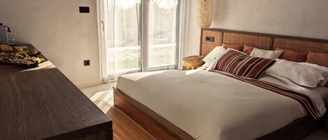 1 habitación y ropa de cama