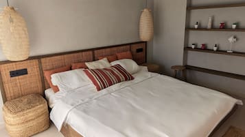 1 soverom og sengetøy