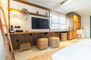 1 habitación y ropa de cama