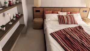 1 bedroom, bed sheets - Moya Boutique Sleep - Sunset Bliss Suite 2 (Drvenik Mali)