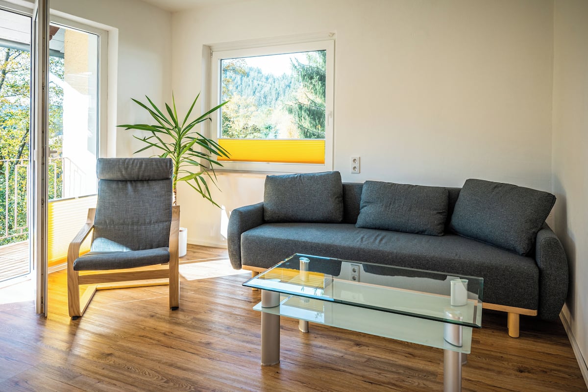 Suite, fjellutsikt | Oppholdsområde