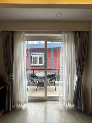 Family Triple Room, Balcony, Mountain View | Desk, laptop workspace, soundproofing, free WiFi - Bay Hotel (Pokhara)