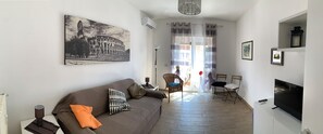 Living area - Panoramic apt 5 min from Vatican (Roma)