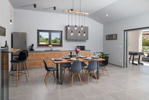 Dining - Villa Esti - beautiful modern 3 bedroom villa with private pool near Pula (Loborika)