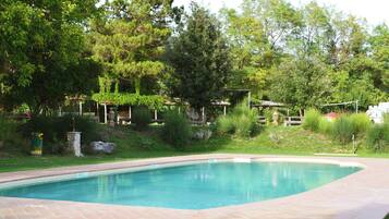 Seasonal outdoor pool