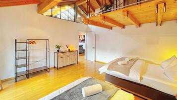 3 Schlafzimmer, Schreibtisch, kostenloses WLAN, Bettwäsche