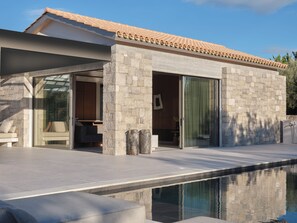 Platinum 2 - Bedroom Villa with Private Heated Pool | Terrace/patio - Noero Villas Lefkada (Lefkada)