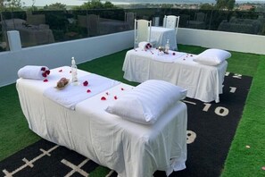 Overnattingsstedets uteområder