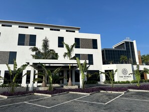 Konaklama yerinin ön cephesi