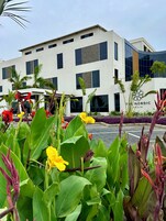 Fachada de la propiedad