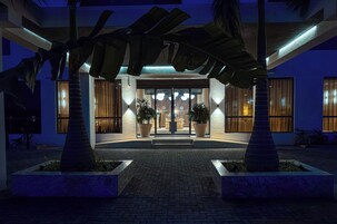 Entrada de la propiedad