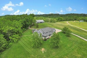 Exterior - Spacious Getaway for 22 w/ Pool, Hot Tub & Huge Game Room – Perfect for Groups! (Logan)
