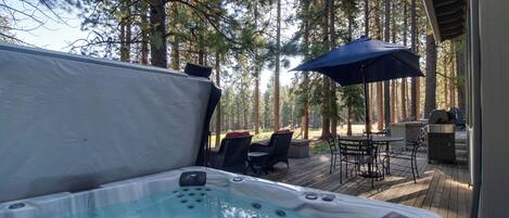 Bain à remous extérieur