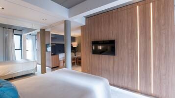 Classic-lejlighed | Individuel indretning, skrivebord, gratis Wi-Fi, sengetøj