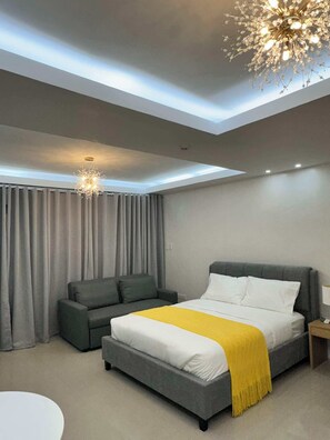 1 habitación, wifi y ropa de cama