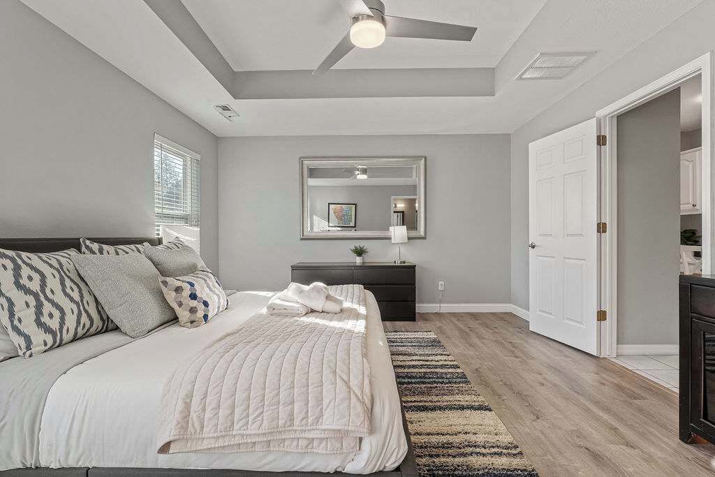 3 sovrum, skrivbord, strykjärn/strykbräda och wi-fi