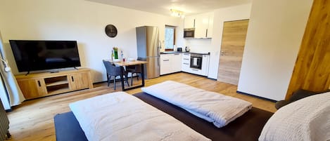 1 Schlafzimmer, Bügeleisen/Bügelbrett, Reisekinderbett, kostenloses WLAN