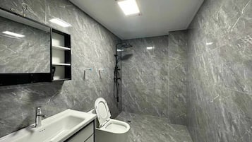 Soap, toilet paper