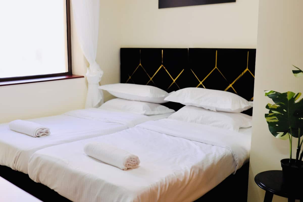 Wifi gratis y ropa de cama