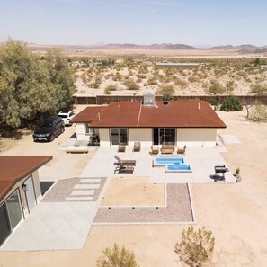 Aerial view - @ Marbella Lane - Moon Designer Home Close to Jtnp (Twentynine Palms)