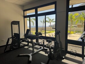 Fitness facility - @ Marbella Lane - Stylish House + Impressive Views (Waianae)